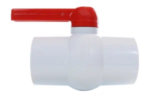940302 Ball Valve, 4" Nominal, Socket x Socket, 150 psi at 73 deg F, PVC Body - Picture 1 of 1