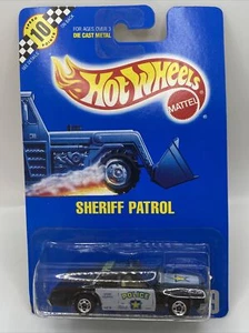 Hot Wheels Sheriff Patrol #59 Police Car 1990 Mattel NIP 1549 - Picture 1 of 8