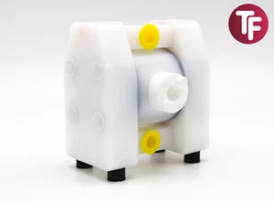 Dellmeco DM08/10-PTF 1/4" Polyethylene Air Operated Diaphragm Pump (AODD) - Picture 1 of 13