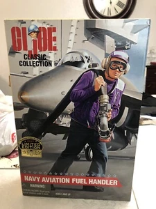 GI Joe Navy Aviation Fuel Handler Grape Ape 12" Sealed LIMITED EDITION RARE LQQK - Bild 1 von 6
