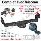 Attelage Pour Nissan Patrol Y61 1997 À 2009 Faisceau 7 Br Relais Radars De Recul