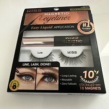 KISS Magnetic Eyeliner and Lash Kit Lure Eyelashes Lure Lash Lashes