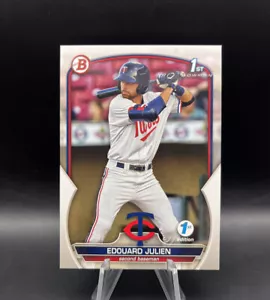 2023 Bowman Baseball 1st Edition Edouard Julien BPPF-82 Twins - Picture 1 of 2