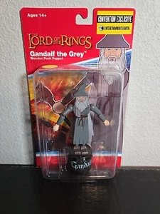 Herr der Ringe Gandalf The Grey Wooden Push Puppet Convention Exclusive 2019 - Bild 1 von 2
