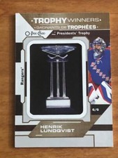 2019-20 O-Pee-Chee Patches #P12 Henrik Lundqvist Rangers