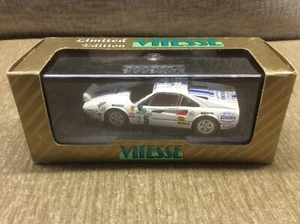 FERRARI 308 GTB 'BOHEMIA' 8TH RALLY LANA ENTRANT WHITE 1:43 VITESSE *BOXED* - Bild 1 von 1
