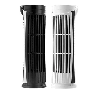 Small Tower Fan Adjustable Cooling Fan 10 Inch Quiet Floor Fan With 2 Speeds - Picture 1 of 14