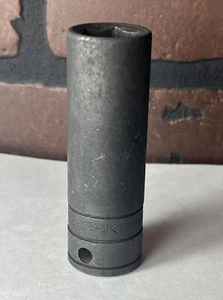 S-K Tools 46322, 1/2" Dr. Deep 6 Point Impact Socket 11/16" SAE USA - Picture 1 of 12