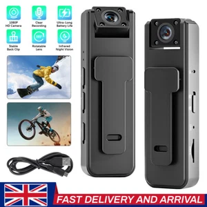 Body Camera 1080P Pocket Video Audio Portable Police Recorder Night Vision Cam - Picture 1 of 12