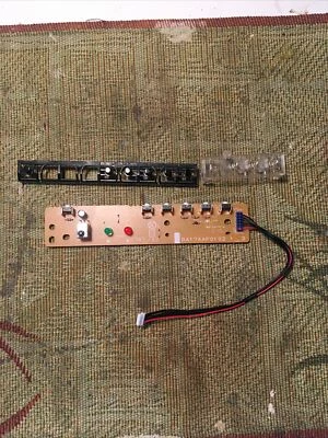 Emerson tv  parts model: LC260EM2A  I/R  sensor and switch control board - Image 1 of 4