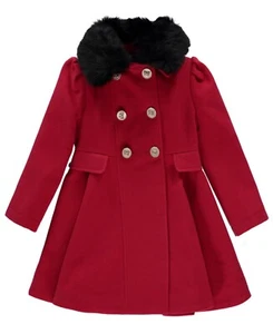 S Rothschild & Co Little Girls Double Breasted Princess Coat Size 5/6 - Picture 1 of 1