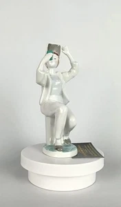 Estatuilla de porcelana soldador LFZ vintage años 60 URSS Leningrado estatua coleccionable - Imagen 1 de 11