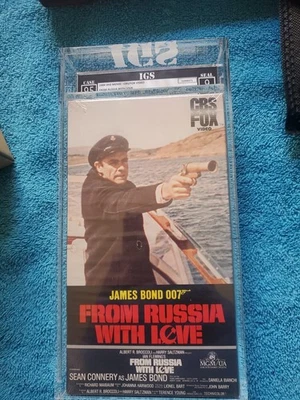 From Russia With Love / James Bond / VHS / Graded IGS - Image 1 of 3