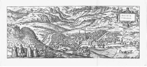 BRIXIA TYR OLIS Vintage Antique Geographic Urban Map Art Print !!! - Picture 1 of 1