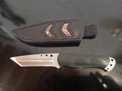 MEERDINK, Kurt Custom, 1 of 1, Chisel-Tanto. 8.25''/3.5'' EDC Knife. MINT & RARE - Image 1 of 4