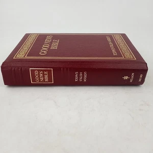 Good News Bible, Today's English Version Publisher Nelson 362BG Burgundy HC 1989 - Imagen 1 de 11
