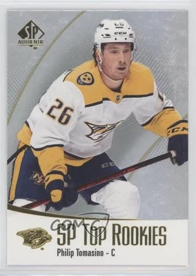 2021-22 SP Authentic Top Rookies Philip Tomasino #TR-15 RC - Image 1 of 2