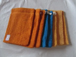 MÖVE Waschtücher, Waschlappen Seiflappen 8 St. Vintage Frottee 80er 70er Neu - Bild 1 von 4