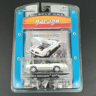 Oldsmobile 442 1972 Greenlight Muscle Car Garage personalizado convertible diecast 1:64 Foto 1 de 4