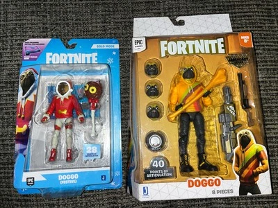 Figura de acción Jazwares Fortnite Legendary Series Doggo 6” NUEVA | Doggo (festiva) Foto 1 de 4