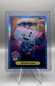 2025 Worst of Garbage Pail Kids 40th Anniversary #GARB-36 Adam Bomb BLUE /99 - Picture 1 of 2