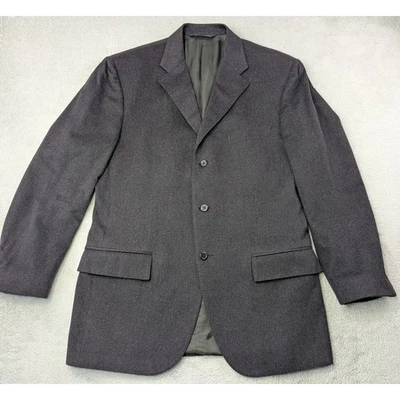 Chaqueta Blazer Polo Ralph Lauren Etiqueta Azul Para Hombre Talla 41 Carbón Cachemira Foto 1 de 4