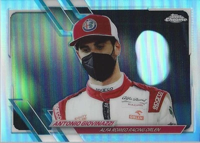 2021 Topps Chrome Formula 1 Refractors #53 Antonio Giovinazzi - RAC - Image 1 of 2
