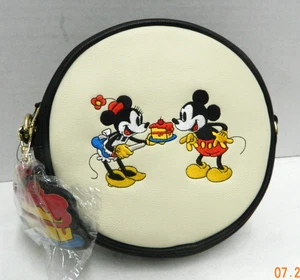 Loungefly Disney 90th Birthday Mickey Minnie Cake Crossbody Purse NWT - Picture 1 of 6