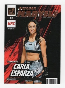 2023 Donruss UFC #4 Carla Esparza Octagon Marvels - Foto 1 di 2