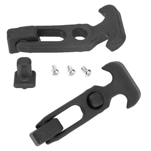 2 Pcs Rubber Buckle Latch Small Hasp Flexible T-handle Draw Latches - Picture 1 of 12