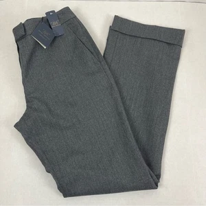 Brooks Brothers 346 Caroline Fit Women's Dress Pants Gray Sz 6 NWT Straight Leg - Picture 1 of 15
