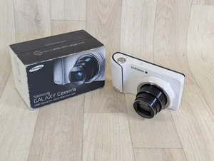Samsung Galaxy EK-GC100 16.3Mp 1080p Wi-Fi Bluetooth 3G Digital Camera White - Picture 1 of 10