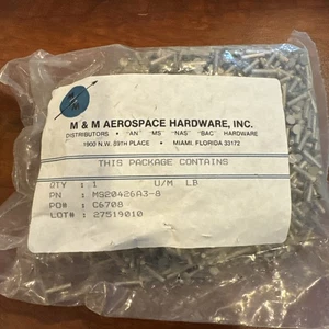 One Pound of MS20426A3-8 Rivets New. T156 F4 - Bild 1 von 4