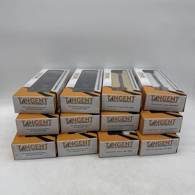 Lot 12 Tangent Ho Scale Flat Car And Quad Hopper ATSF Np Wabash Bethlehem - Image 1 of 4