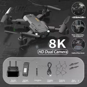 5G GPS Drone 8K Obstacle Avoidance Dual HD Camera Quadcopter RC Distance 3000M - Picture 1 of 9