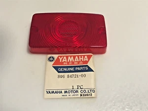 NOS Yamaha OEM Tail Light Lens GP396 SL338 SL396 SL292 SS433 806-84721-00 - Picture 1 of 1