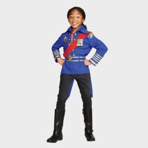 Kid's Royal Prince Halloween Costume Top & Belt Hyde & EEK - 8, Medium #1084 - Picture 1 of 7
