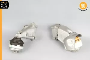 12-15 Mercedes R172 SLK250 Engine Motor Left & Right Mount Bracket Set OEM 17k - Picture 1 of 12
