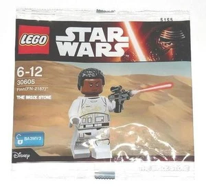 LEGO STAR WARS - FINN FN-2187 POLYBAG FIGURE + FREE GIFT - RARE - FAST - SEALED - Picture 1 of 1