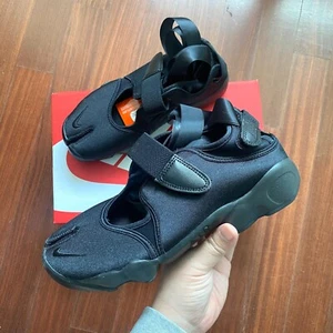 Nike Air Rift Triple Black Womens Sneakers Mary Jane IH1990-010 ✅Multiple Sizes - Picture 1 of 20
