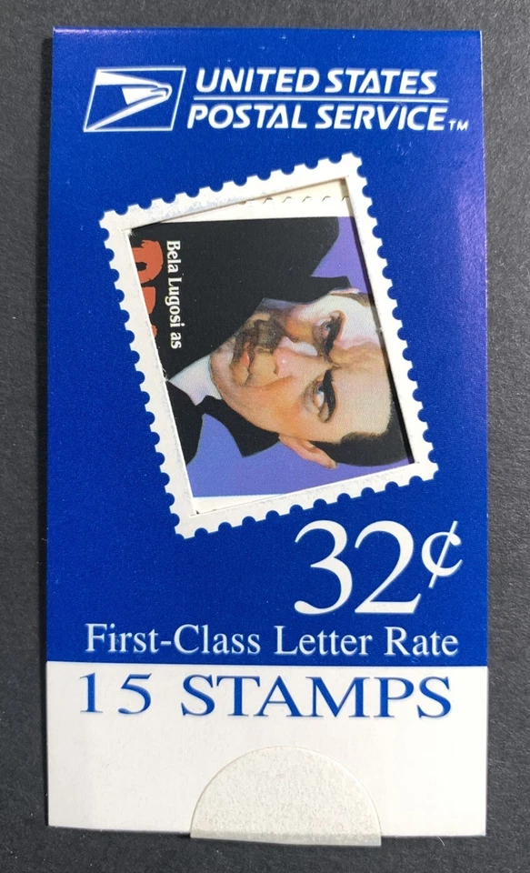 U.S. Stamps SC #BK269. Movie Monsters 32¢ Booklet of 15 Sealed - Image 1 of 1