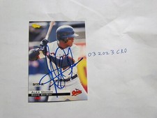 1994 Classic Alex Ochoa signed Baseball Card