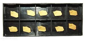 RISHET TOOLS GTR-3 C5 Insertos de carburo recubiertos de TiN multicapa paquete de 10 - Imagen 1 de 1