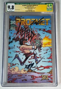 Prophet: Edición Facsímil #1 9.8 CGC Firmado por Skottie Young y Rob Liefeld - Imagen 1 de 5