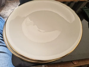 5x Kronester Bavaria Cream /gold Side Plates,vintage - Picture 1 of 3