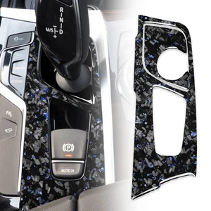 Für BMW G30 5series 2018-2022 Innen Carbon Fiber Getriebe Schalthebel Panel Trim - Picture 1 of 10