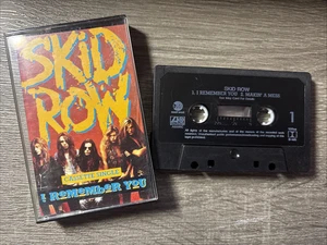 SKID ROW - I Remember You  : Cassette Single 1990   VG+ WEA Records - Picture 1 of 4