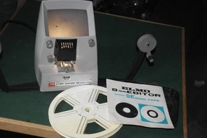 Elmo 8mm Editor Model SE Dual im Original getestet, funktionsfähig. VINTAGE - Bild 1 von 12
