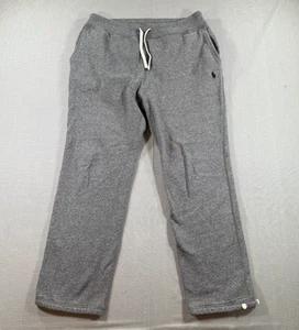 Polo Ralph Lauren Jogginghose Herren Large Grau Fleece Kordelzug Tapered - Bild 1 von 9
