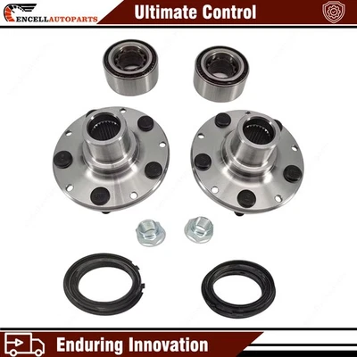 Pair Front Wheel Hub Bearing Kits for 1990 - 2008 Subaru Legacy Outback Impreza - Изображение 1 из 4